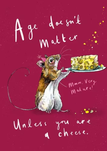 Age Doesn't Matter, Greetings Card