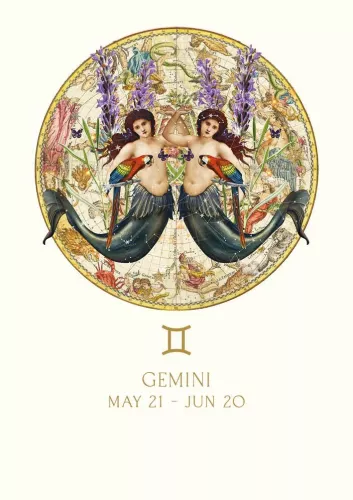 Gemini, Greeting Card