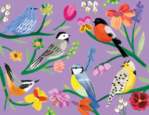 Birdhaven Chic Notecard Box
