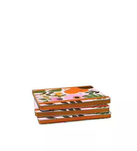 Sunday Morning A5 Journal with elastic binder