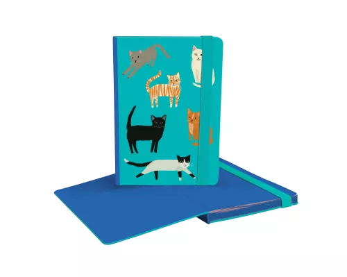 Pretty Paws A5 Journal with elastic binder