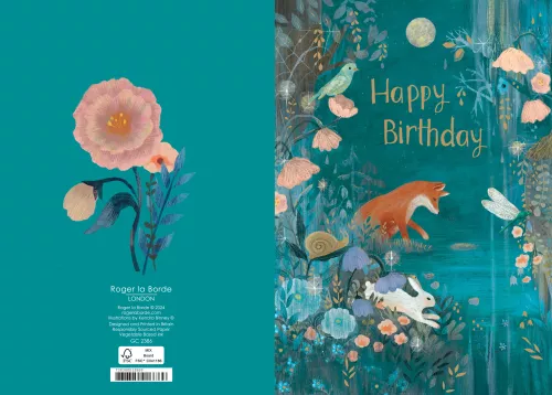 Enchanting Fox Greeting Card