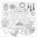 Cottagecore Coloring Book