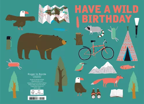 Wild Camping Petite Card