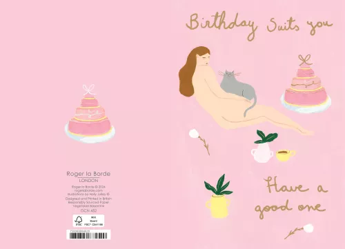 Birthday Suit Petite Card