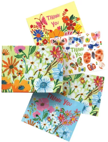 Flower Field Chic Notecard Box