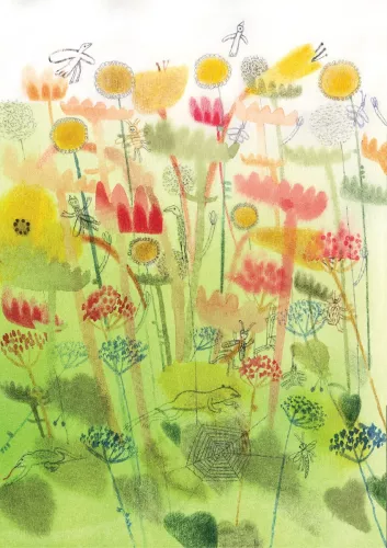 Wildflowers Greeting Card