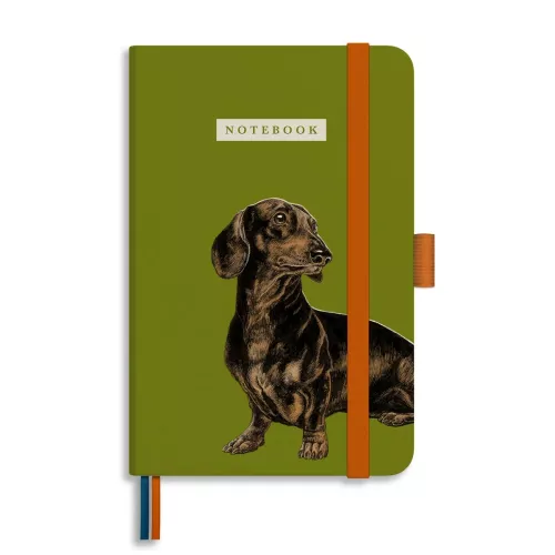 DASCHUND A5 HARDBACK NOTEBOOK
