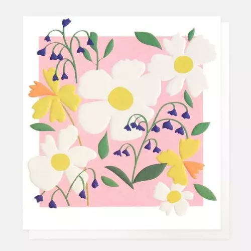 Blank Pink Floral