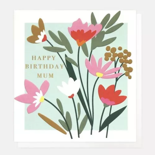 Happy Birthday Mum, Greeting card
