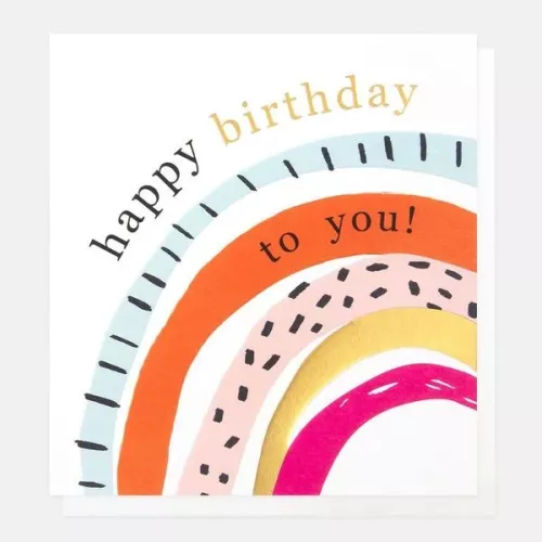 Happy Birthday To You Rainbow, Greeting card