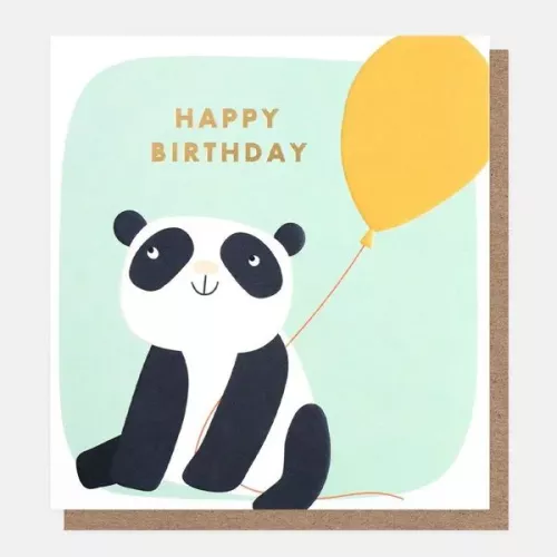 Happy Birthday Panda, Greeting card