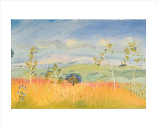 Bright Autumn Sun, Greeting Card