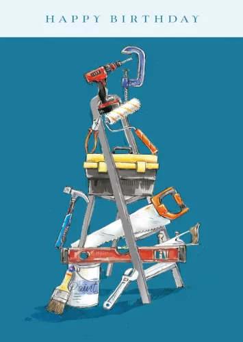 King Of Tools, Greeting Card