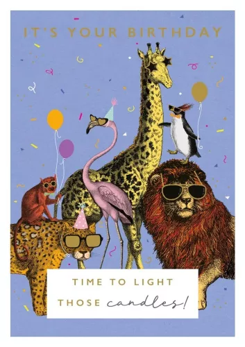 Time To Light Those Candles, Greeting Card