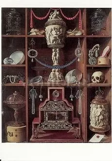 Kunstkammer Shelf (1666), Postcard