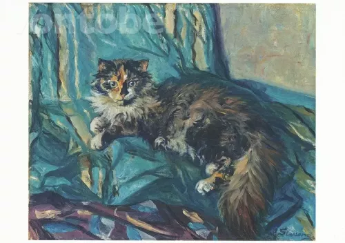 Angora Cat (c. 1906/09), Postcard