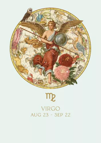 Virgo, Greeting Card