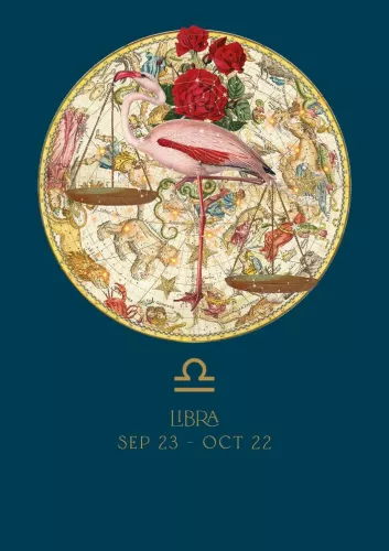 Libra, Greeting Card