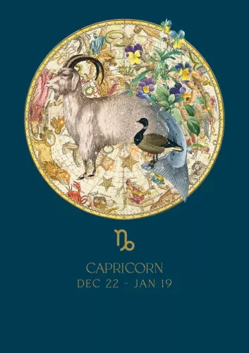 Capricorn, Greeting Card