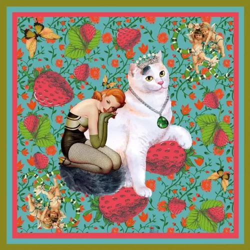Cat Royalty, Greeting Card