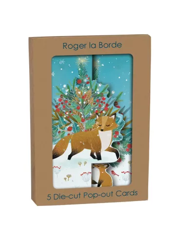 Beneath the Tree, Tri-fold Card Kraft Box