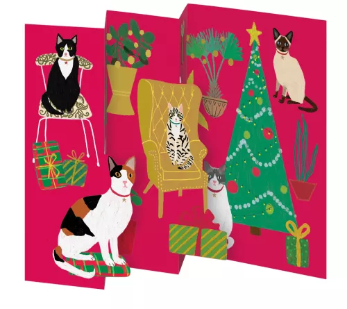 Pretty Paws, Tri-fold Card Kraft Box