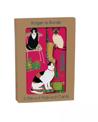Pretty Paws, Tri-fold Card Kraft Box