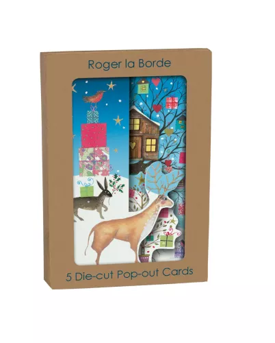 Treehouse, Tri-fold Card Kraft Box