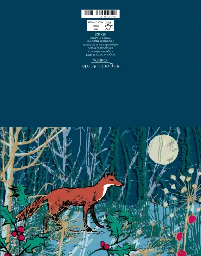 Winter's Tale Fox, Petite Card Kraft Box