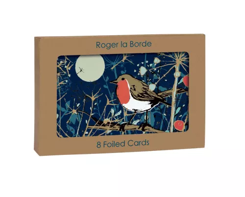Winter's Tale Robin, Petite Card Kraft Box