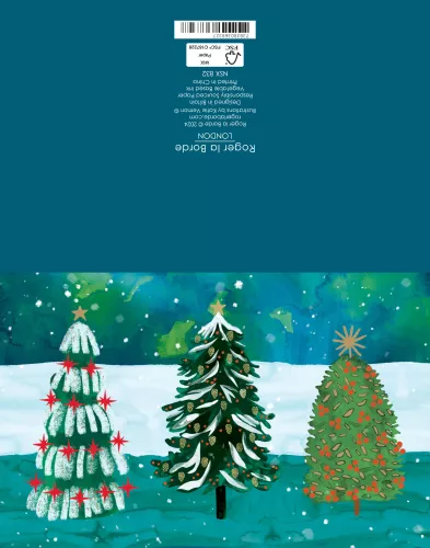 Wild Winter Forest, Petite Card Kraft Box