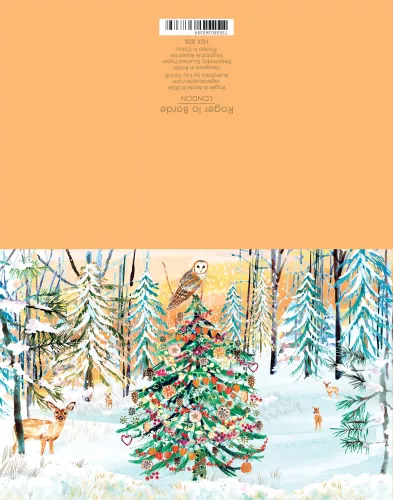 Wild Winter's Song Tree, Petite Card Kraft Box