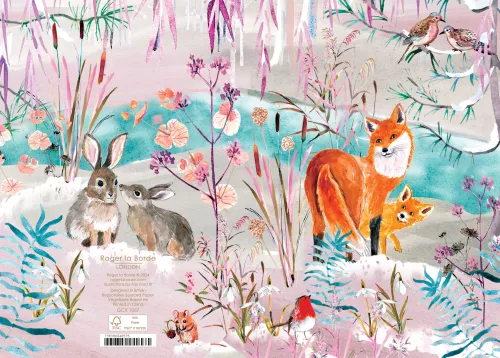 Wild Winter's Song Fox, Standard Card