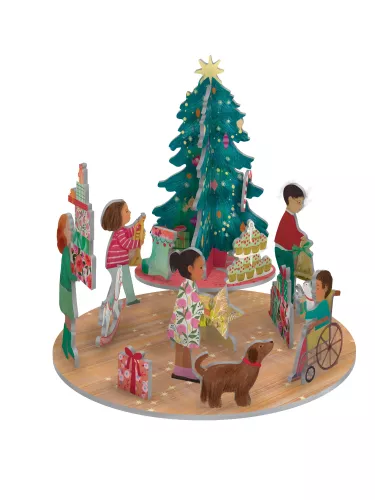 A Christmas Party, Pop and Slot Scene