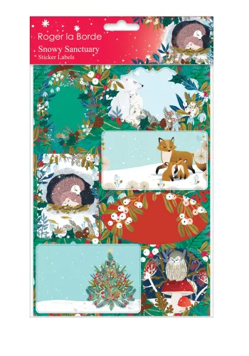 Snowy Sanctuary, Sticker Sheets