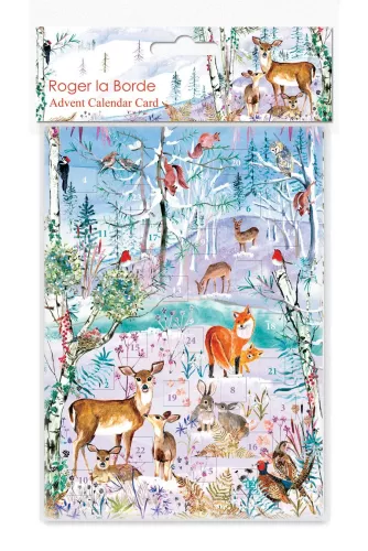 Wild Winter's Song, Advent Calendar Cards