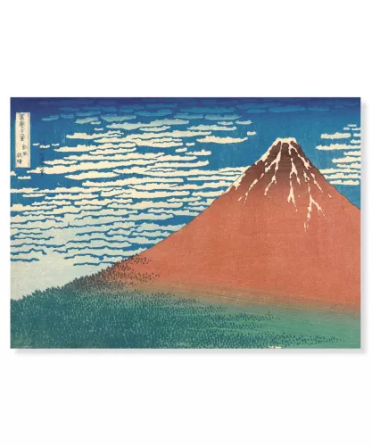 Fine Wind, Clear Morning, Mount Fuji, Vykort