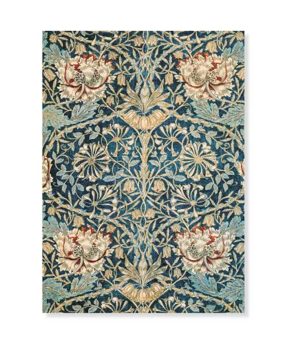 Honeysuckle Textile, William Morris, Vykort