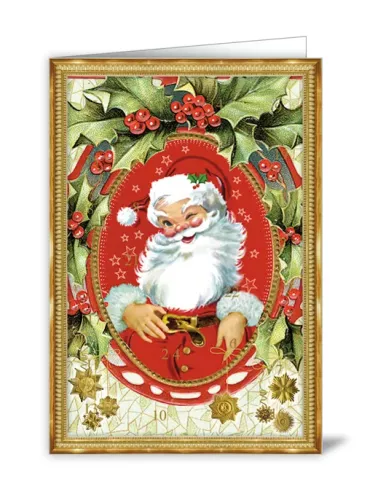 Winking Santa, Advent Calendar