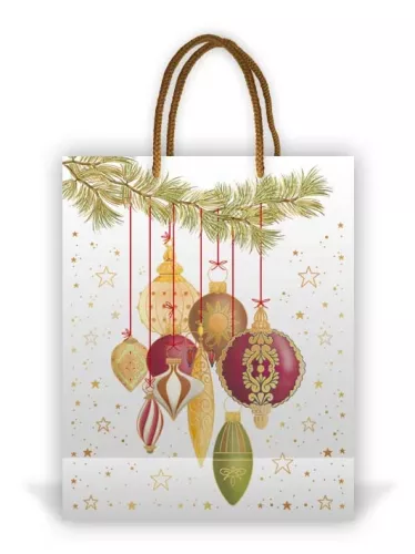 Christmas Baubles , Gift Bag S