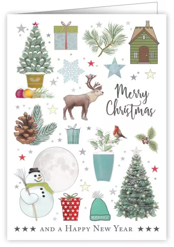 Christmas Highlights, Greeting Card