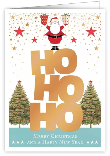 Ho Ho Ho, Greeting Card