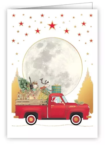 Santa's Car, Minicard