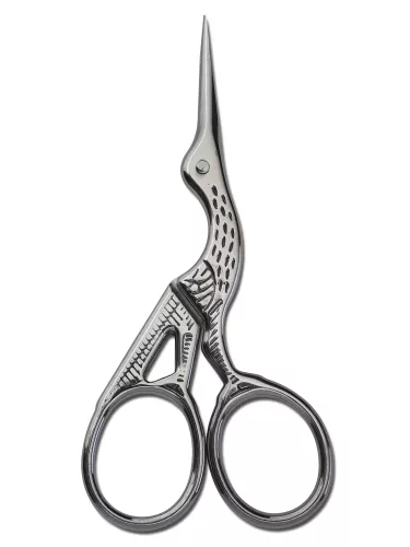 Crane Scissors Silver