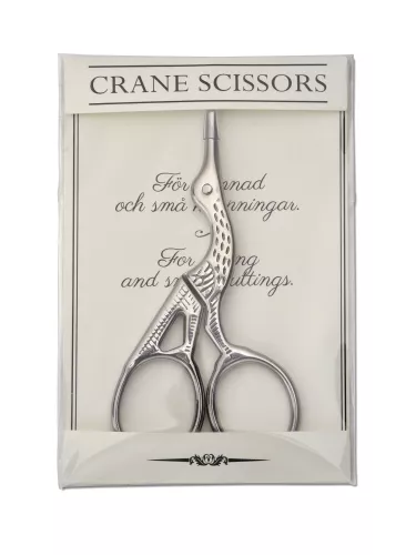 Crane Scissors Silver