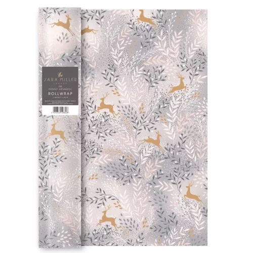 Prancing Deer, Roll Wrap