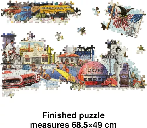Road Trip! A 1000-Piece Jigsaw Puzzle