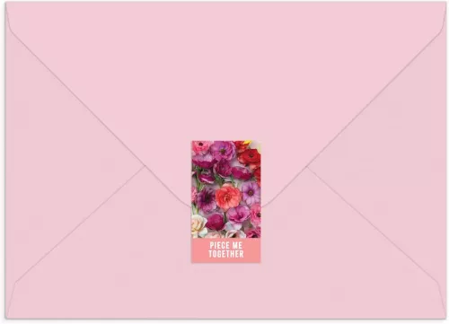 Galison Ranunculus Greeting Card Puzzle