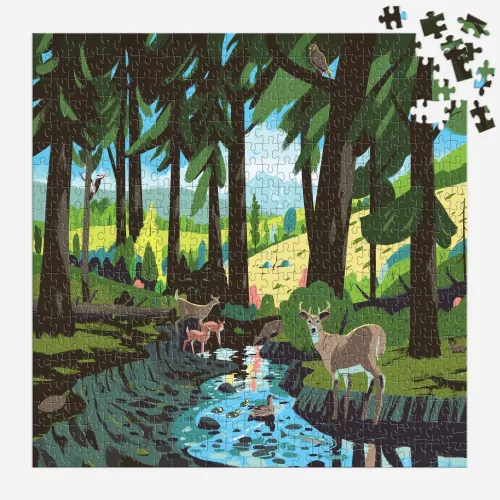 Woodland Pass Puzzle: 500 Pieces